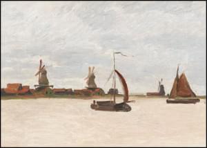 De Voorzaan en de Westerhem, Claude Monet, Zaans Museum