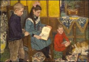 Portret kinderen Boendermaker, Leo Gestel, Kranenburgh