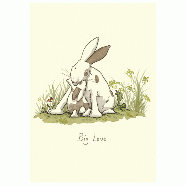 Big Love Card by Anita Jeram