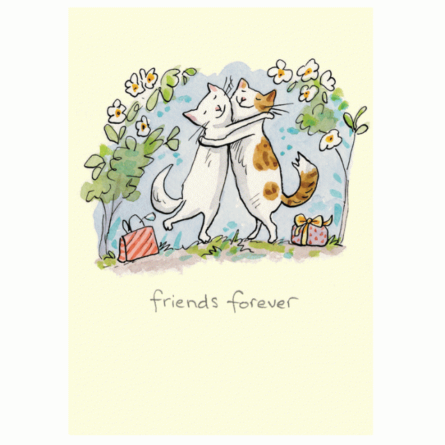 Friends Forever card by Anita Jeram