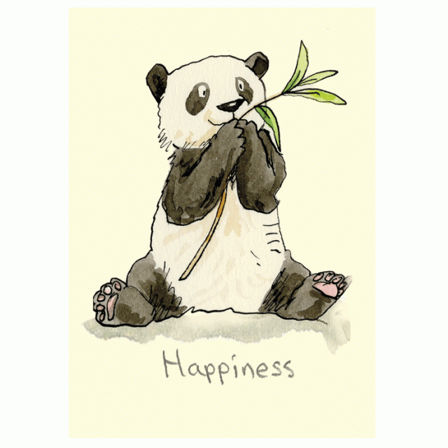 Happiness card by Anita Jeram