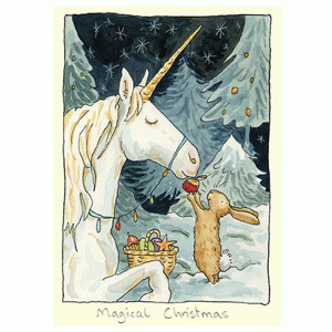 Magical Christmas Card by Anita Jeram