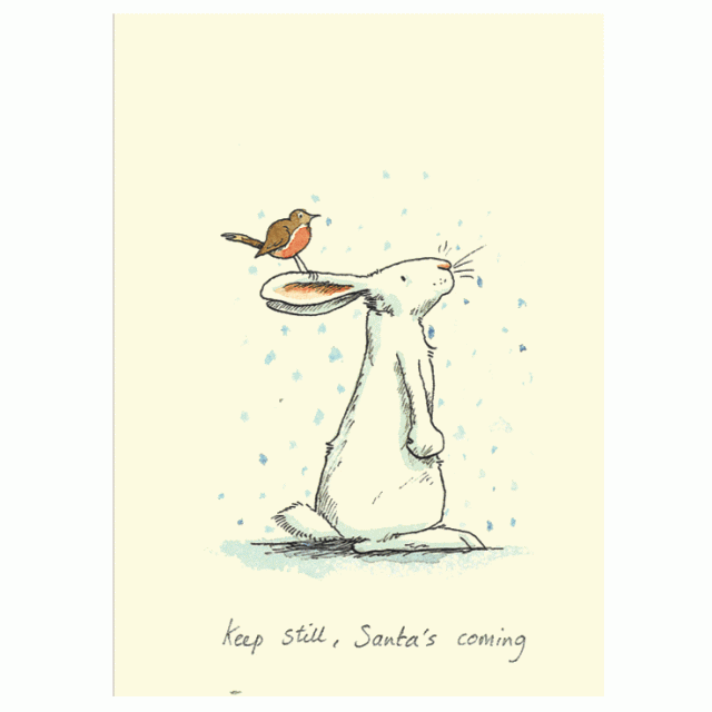 Keep Still, Santa’s Coming Card by Anita Jeram