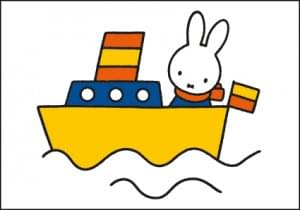 Nijntje - Miffy - Nijntje op de boot/L, Dick Bruna