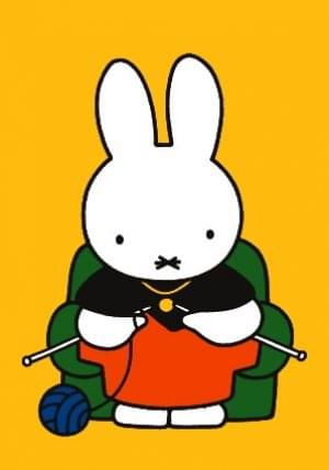 Nijntje - Miffy - Oma breit/ST, Dick Bruna