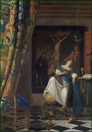 Allegorie Op het Geloof, Johannes Vermeer, Rijksmuseum