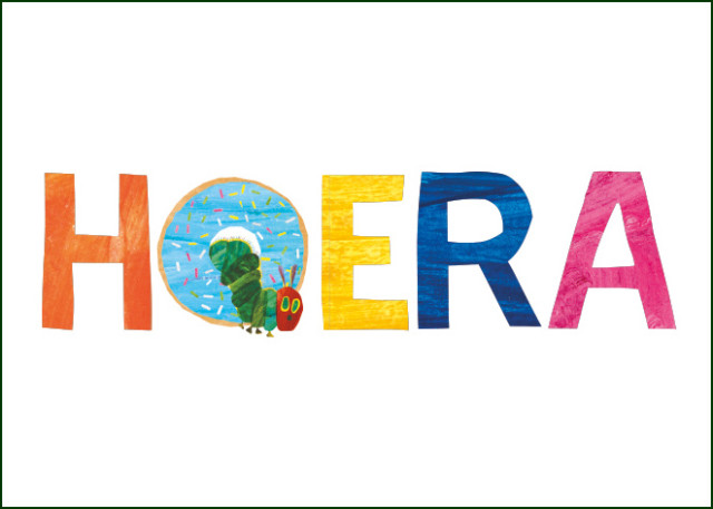 Hoera, The very hungry caterpillar, Eric Carle