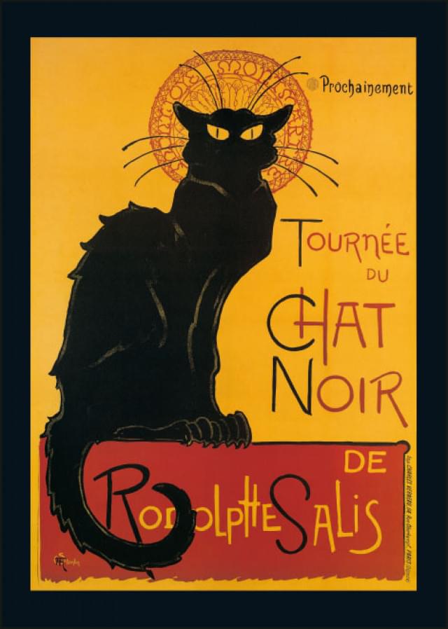 Chat Noir, Théophile Alexandre Steinlen