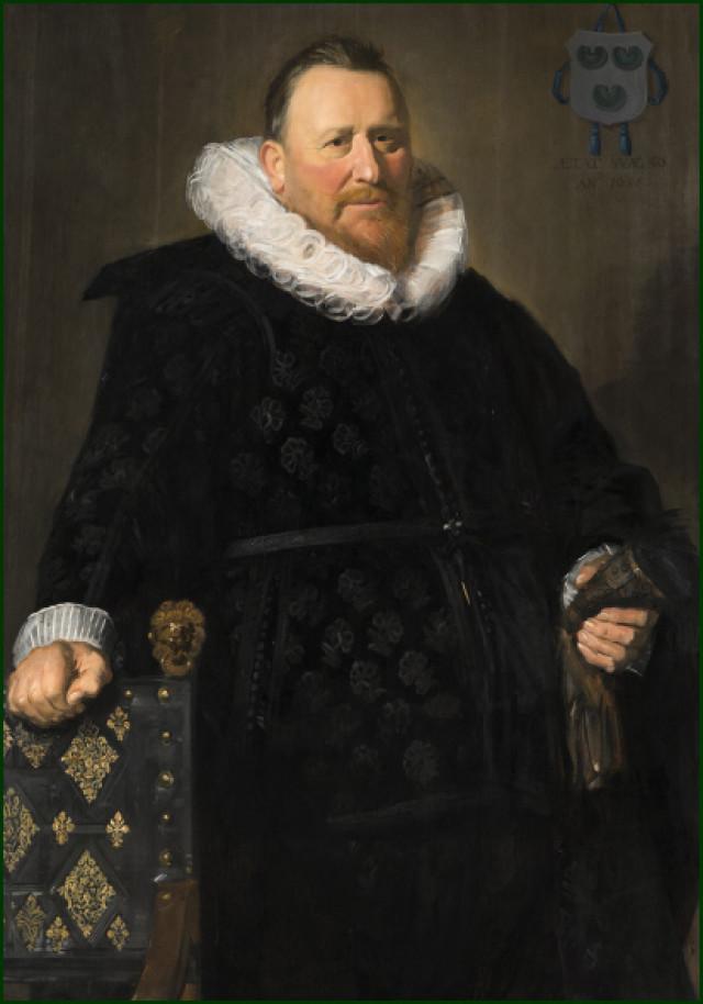 Portret van Nicolaes van der Meer, Frans Hals, Het Frans Hals Museum