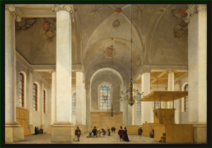 Interieur van de Nieuwe Kerk te Haarlem, Pieter Saenredam, Het Frans Hals Museum