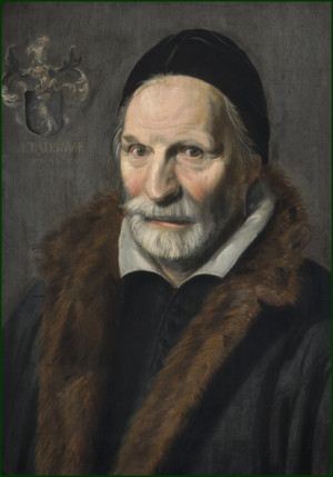 Portret van Jacobus Hendricksz Zaffius, Frans Hals, Het Frans Hals Museum