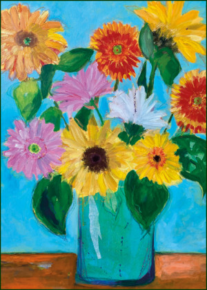 A sunny bouquet, Anke van den Burg