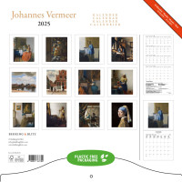 Vermeer maandkalender 2025