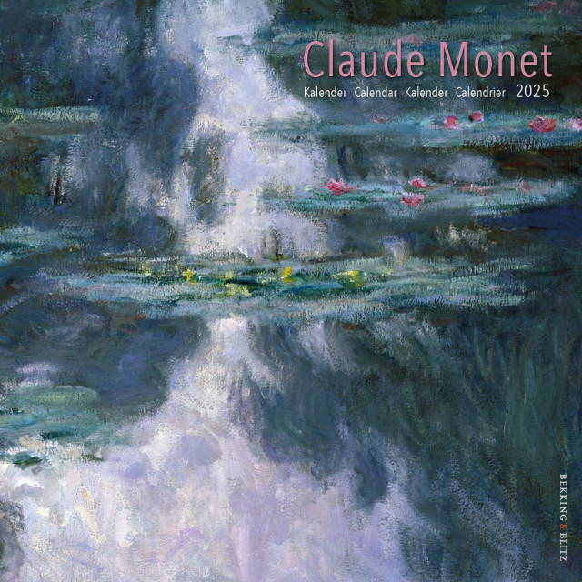 Claude Monet maandkalender 2025