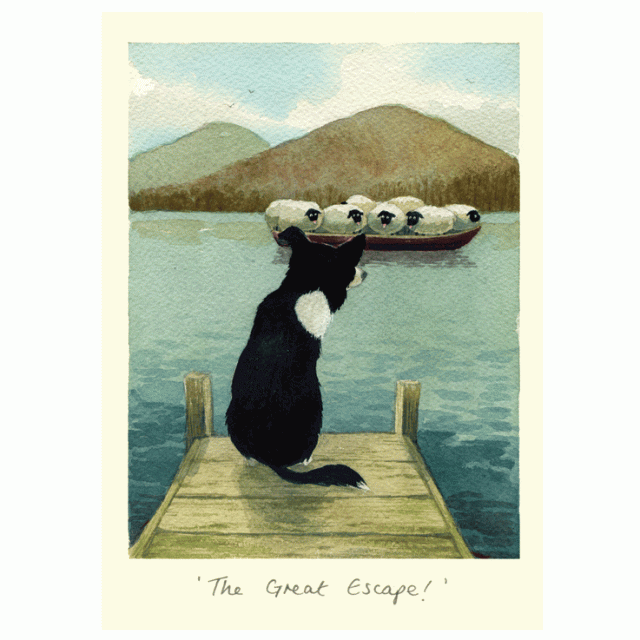 The Great Escape Card by Alison Friend