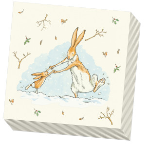 Servetten: Guess how much I love you, Sam McBratney en Anita Jeram