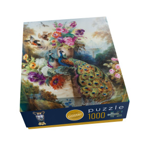 Puzzel (1.000 stukjes): Pauw, Paleis Het Loo