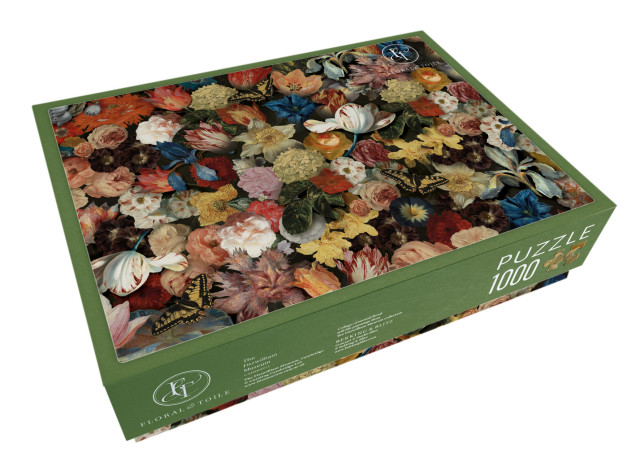 Puzzel (1.000 stukjes): Floral & Toile, The Fitzwillam Museum