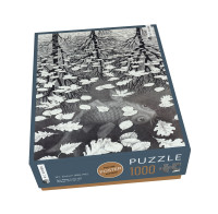 Puzzel (1.000 stukjes): Three Worlds, M.C. Escher