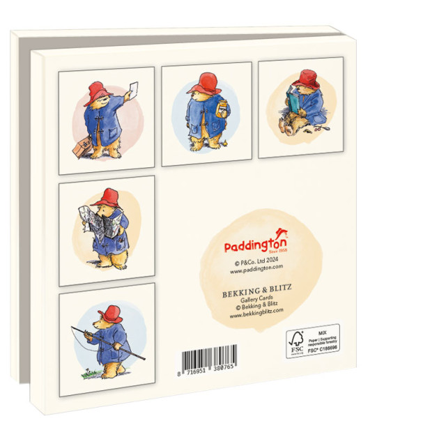 Kaartenmapje met env, vierkant: Paddington