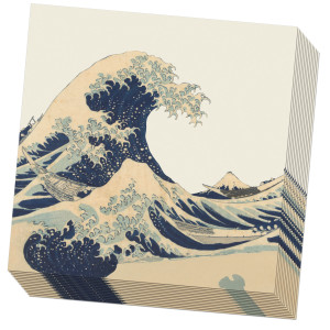 Servetten: Under the Wave off Kanagawa, Katsushika Hokusai