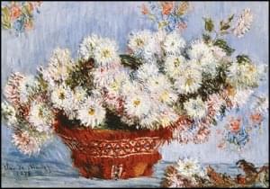 Chysanthemums, Claude Monet