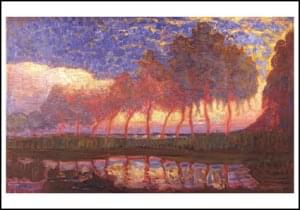 Trees at the Gein, Piet Mondriaan, Museum de Fundatie